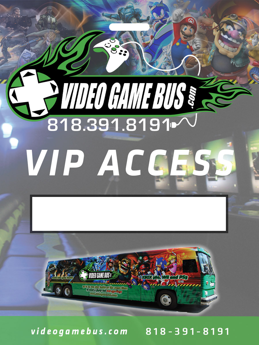 video game bus prices near me